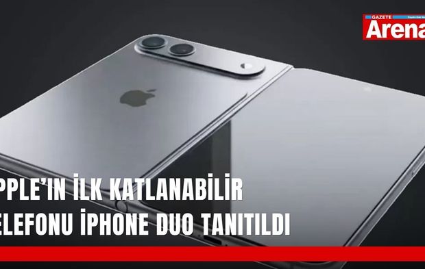 Apple’ın ilk katlanabilir telefonu iPhone Duo tanıtıldı