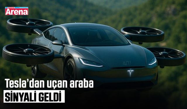 Tesla’dan uçan araba sinyali geldi