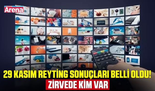 29 Kasım reyting Sonuçları belli oldu