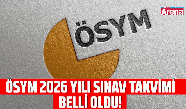 ÖSYM 2026 yılı sınav takvimi belli oldu! YKS, KPSS tarihleri açıklandı