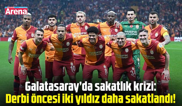 Galatasaray'da sakatlık  skandalı!