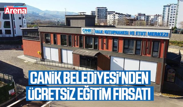 Canik Belediyesi'nden ücretsiz eğitim fırsatı