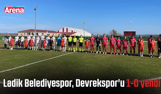Ladik Belediyespor, Devrekspor'u 1-0 yendi