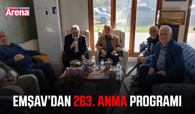 Emşav'dan 263. anma programı