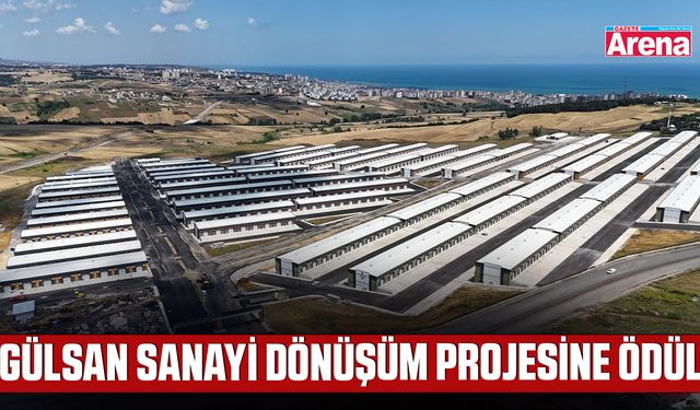 Gülsan Sanayi Dönüşüm projesine ödül