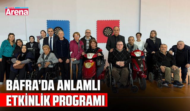 Samsun'da engellilere özel etkinlikler yapıldı