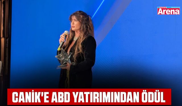 Canik'e ABD yatırımından ödül