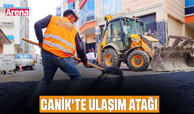 Canik'te ulaşım atağı