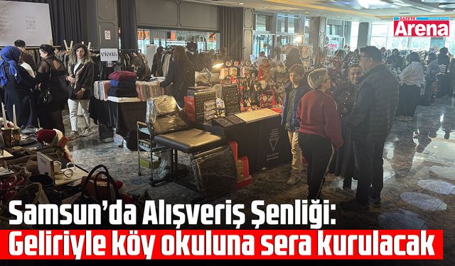 Samsun’da alışveriş şenliği