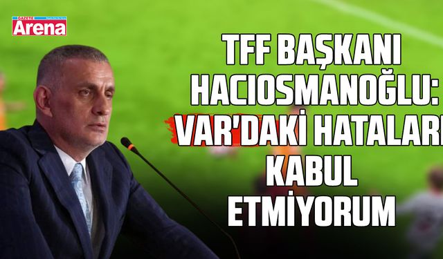 Hacıosmanoğlu’ndan tartışmalı penaltıya ilk yorum