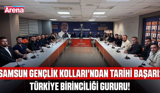 Samsun AK Parti Gençlik Kolları'ndan tarihi başarı