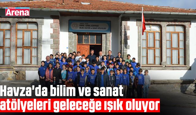Havza'da bilim ve sanat atölyeleri geleceğe ışık oluyor