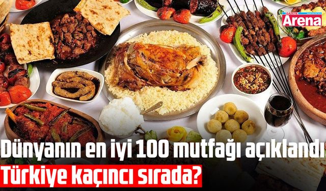 Dünyanın en iyi 100 mutfağı belli oldu!