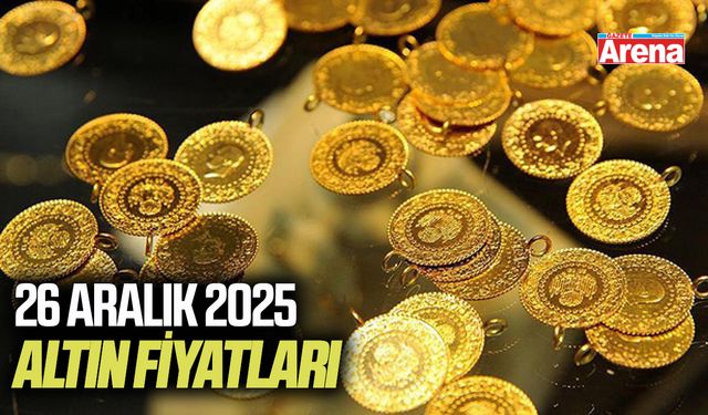 26 Aralık 2025 altın fiyatları