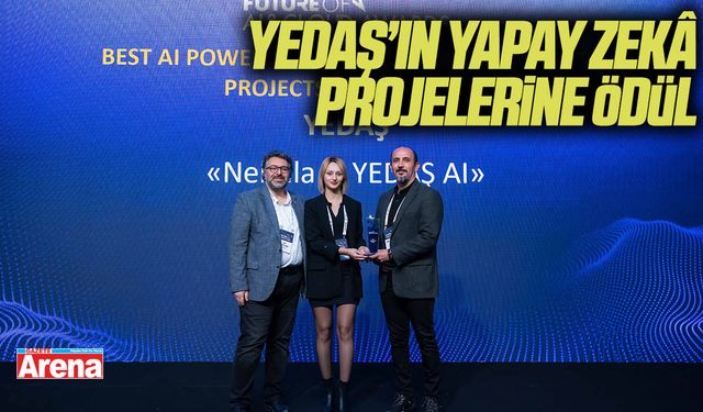 YEDAŞ’ın yapay zekâ projelerine ödül