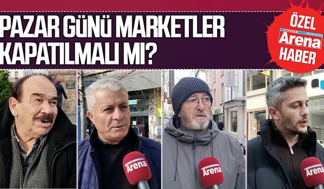Samsun halkına sorduk: Pazar günü marketler kapatılmalı mı?