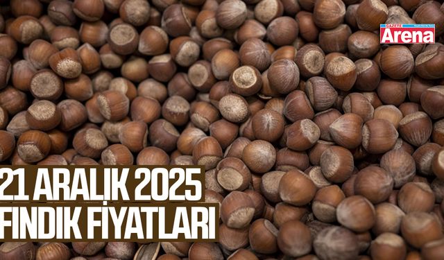 21 Aralık fındık fiyatları