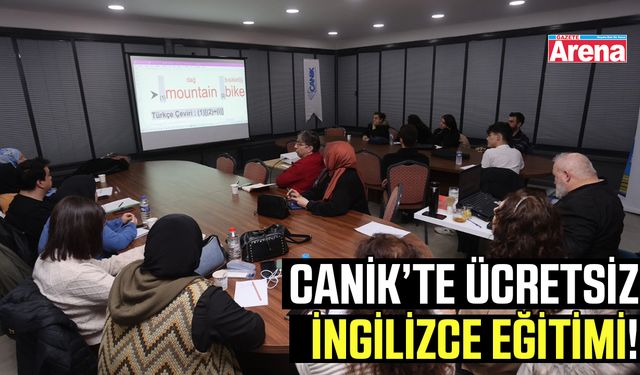 Canik’te ücretsiz ingilizce eğitimi!