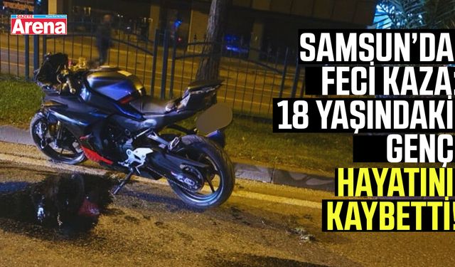 Samsun Atakum'da feci kaza!