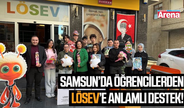 Öğrencilerinden LÖSEV’e anlamlı destek!