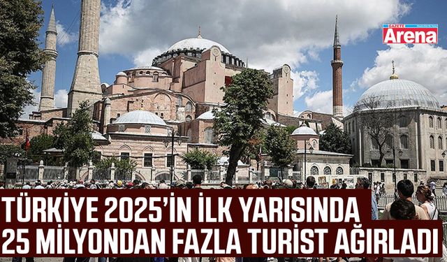 Türkiye turizmi 2025’te hızlı yükselişte