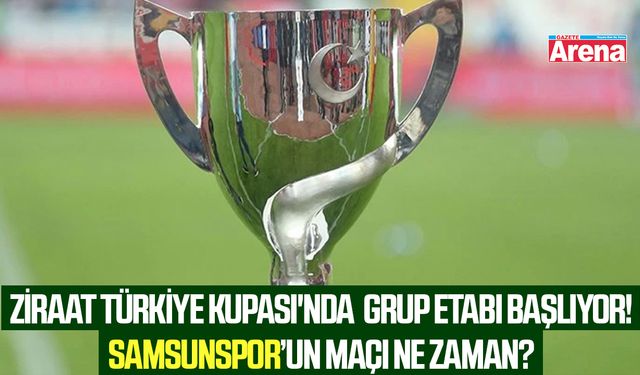 Ziraat Türkiye Kupası'nda grup etabı başlıyor!
