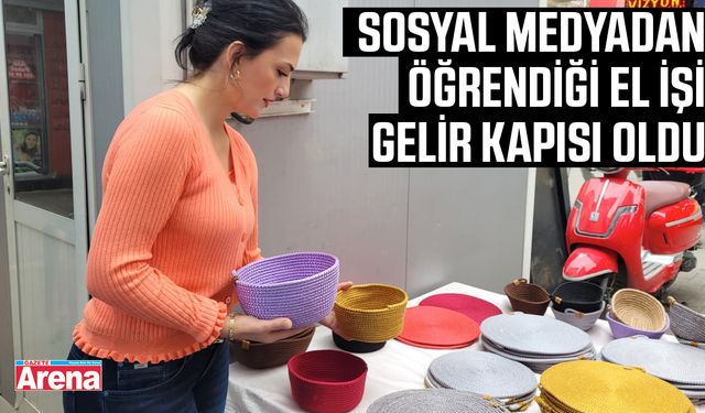 Sosyal medya ilhamı ile kendi işini kurdu