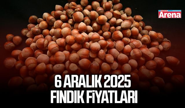 6 Aralık 2025 fındık fiyatları
