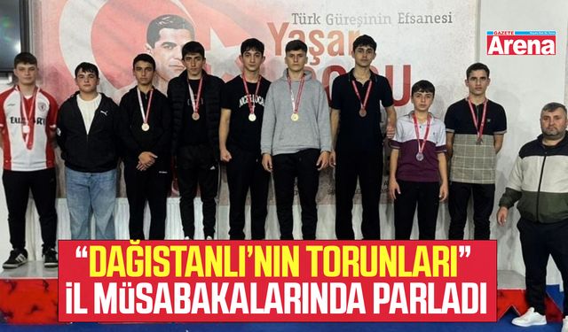 Dağıstanlı’nın torunları” il müsabakalarında parladı
