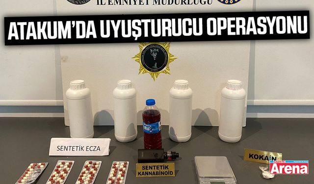 Atakum’da uyuşturucu operasyonu