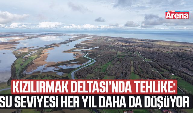 Kızılırmak Deltası’nda tehlike gözler önünde