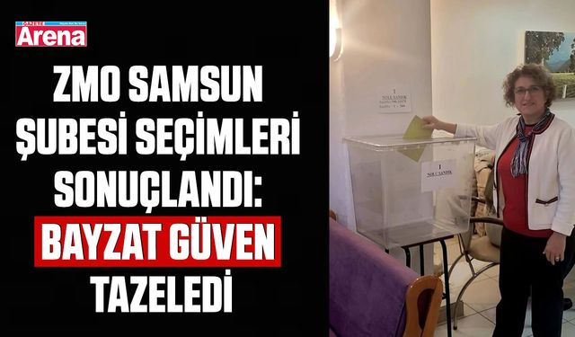 ZMO Samsun Şubesi seçimleri sonuçlandı