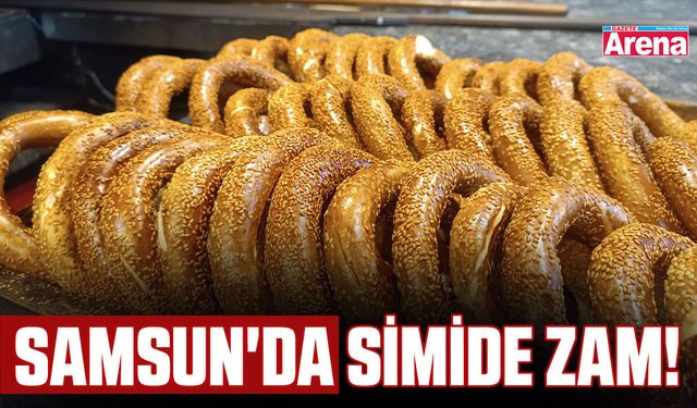 Samsun'da simide zam!