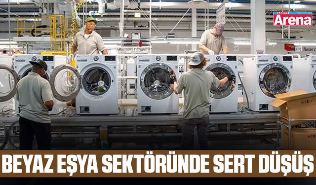 Beyaz eşya sektöründe sert düşüş