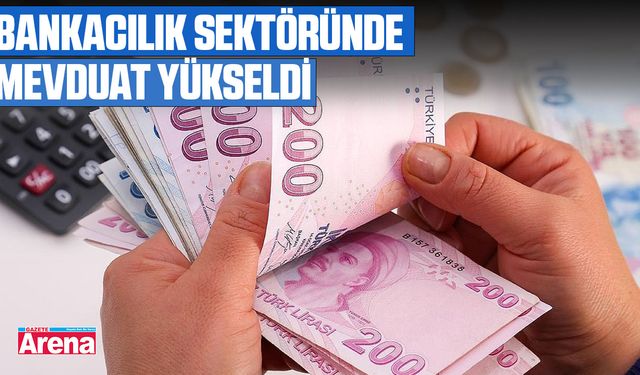 Bankacılık sektöründe mevduat yükseldi