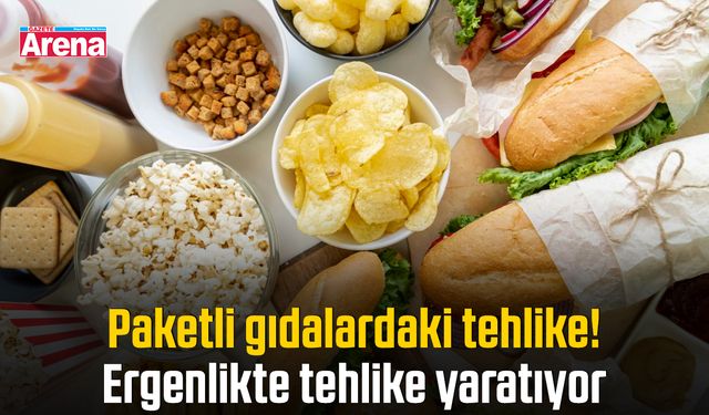 Paketli gıdalardaki tehlike! Ergenlikte tehlike yaratıyor