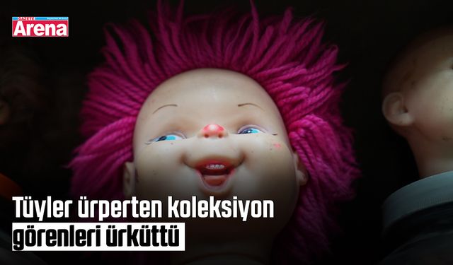 Tüyler ürperten koleksiyon görenleri ürküttü