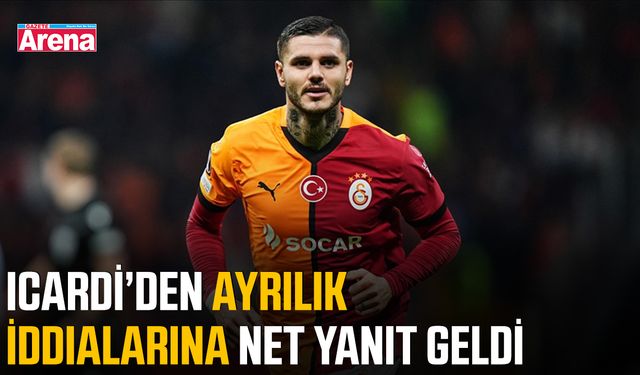 Icardi’den ayrılık iddialarına net yanıt geldi