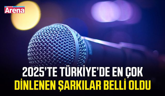 2025’te Türkiye’de en çok dinlenen şarkılar belli oldu