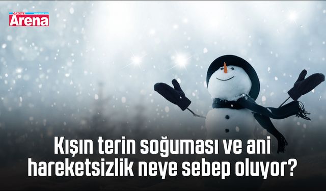 Kışın terin soğuması ve ani hareketsizlik neye sebep oluyor?