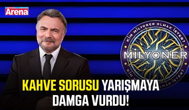 Kahve sorusu yarışmaya damga vurdu! Doğru cevap merak konusu