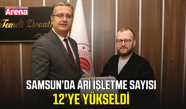 Samsun’da ari işletme sayısı 12’ye yükseldi