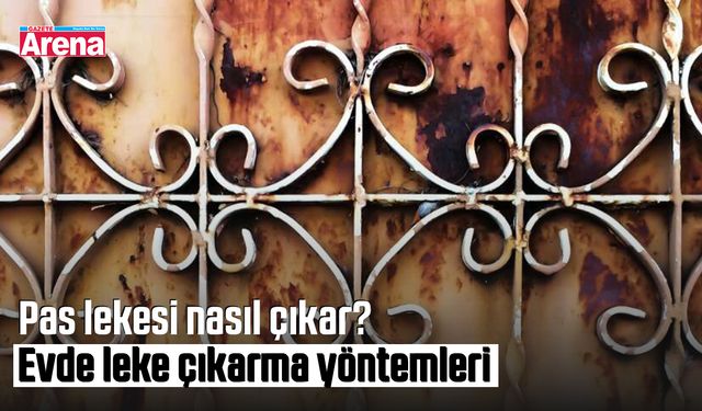 Pas lekesi nasıl çıkar? Evde leke çıkarma yöntemleri