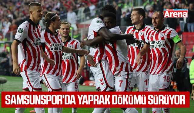 Samsunspor’da yaprak dökümü sürüyor