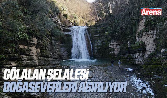 Gölalan Şelalesi doğaseverleri ağırlıyor