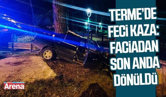 Terme’de feci kaza: Faciadan son anda dönüldü