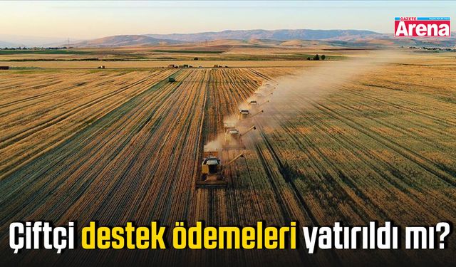Çiftçi destek ödemeleri yatırıldı mı?