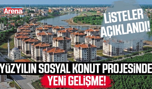 TOKİ Samsun'da kabul ve red listeleri açıklandı