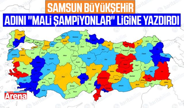 Samsun Büyükşehir Belediyesi Türkiye zirvesinde