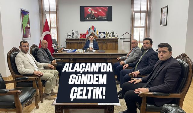 Alaçam'da gündem çeltik!